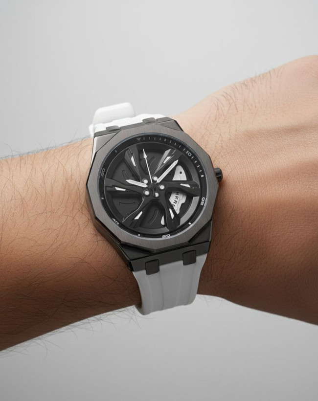 ساعت مردانه رینگی برند TANKRE صفحه دایره
